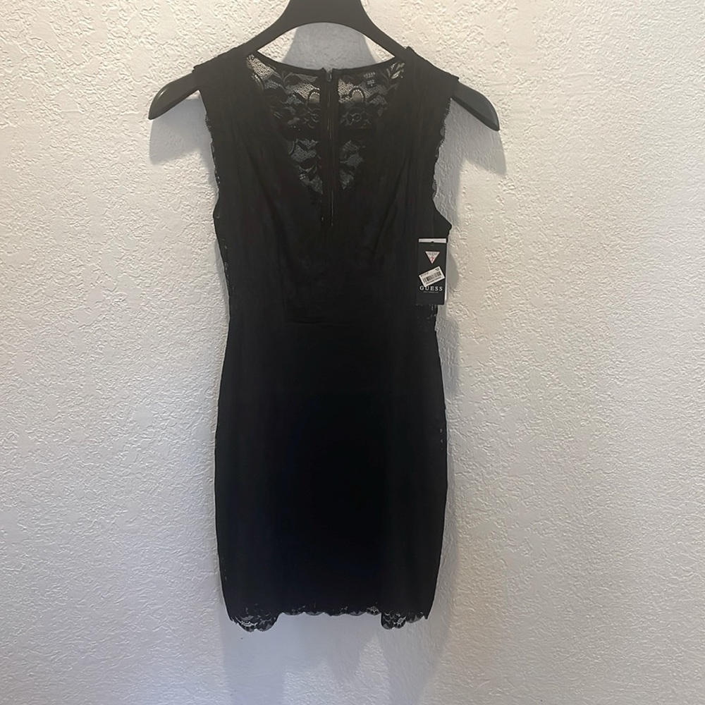 Guess black dress, small